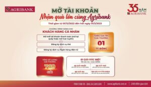 mở tài khoản ngân hàng Agribank online