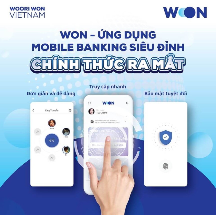 mở tài khoản ngân hàng Woori Bank online