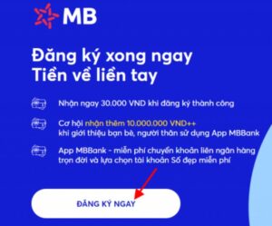 Đăng ký MBBank